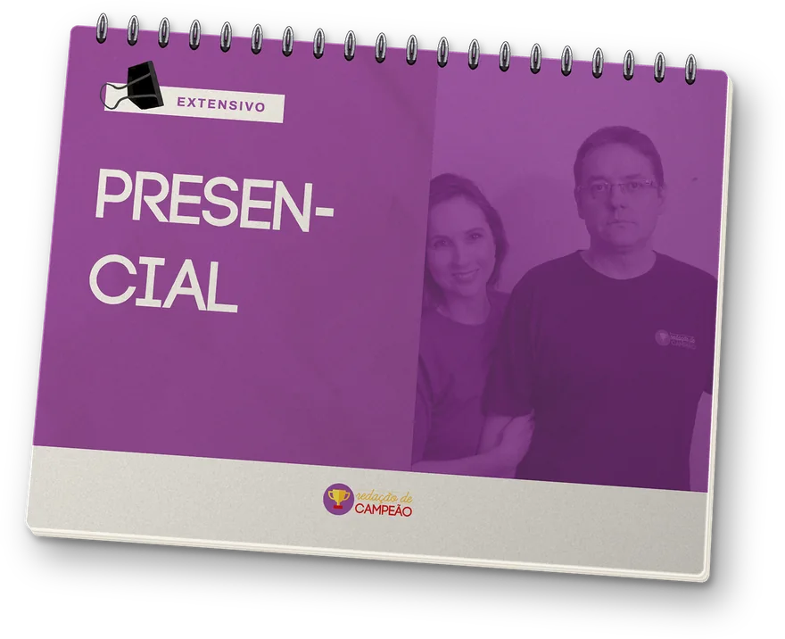 Caderno do curso RDC Presencial — Redação de Campeão