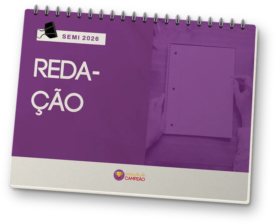 Caderno do curso Semiextensivo RDC 2026 — Redação de Campeão