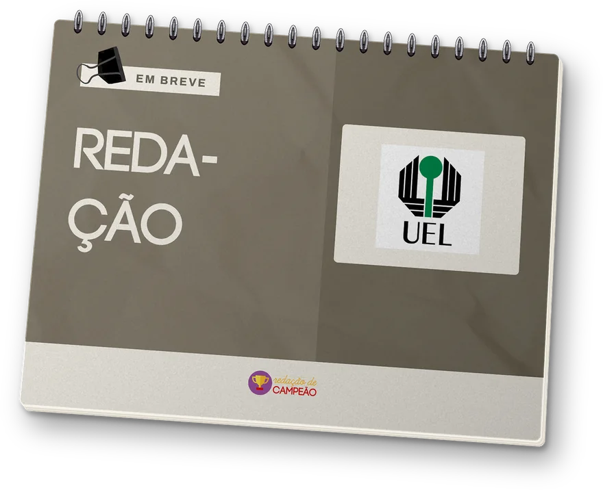 Caderno do curso UEL — Redação de Campeão
