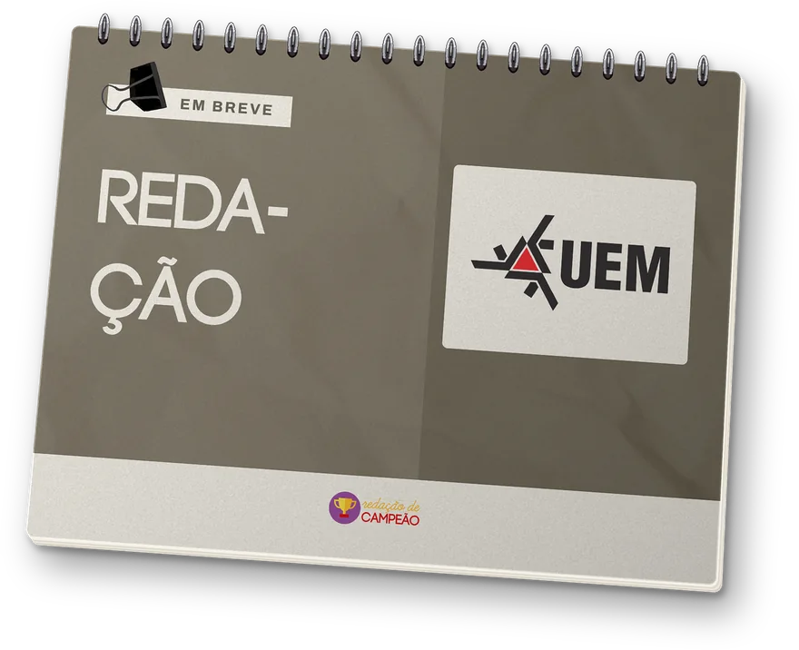 Caderno do curso UEM — Redação de Campeão