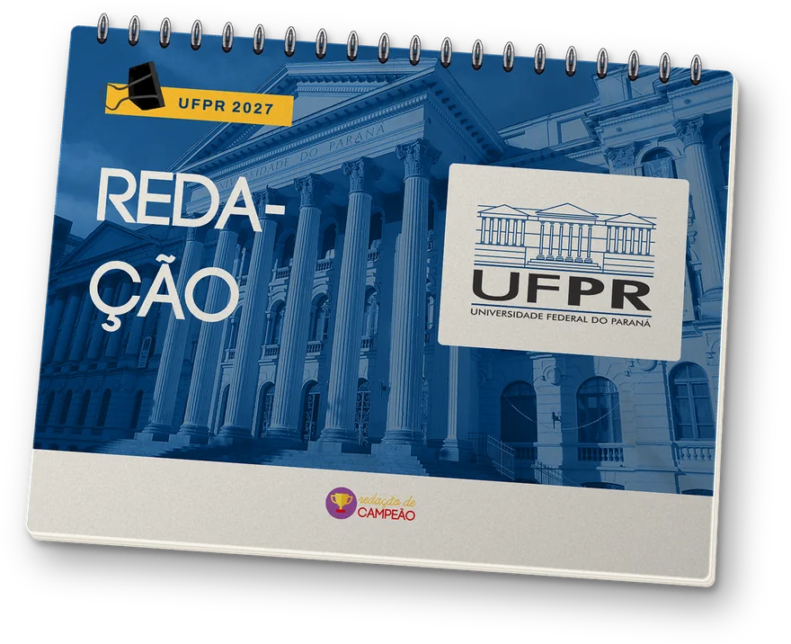 Caderno do curso Curso UFPR 2027 — Redação de Campeão