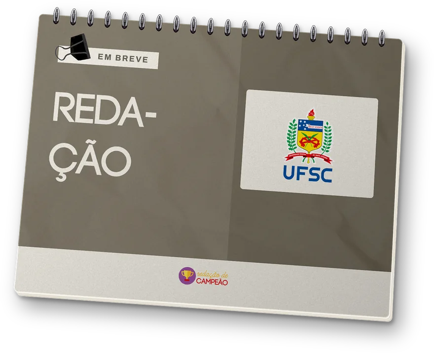 Caderno do curso UFSC — Redação de Campeão